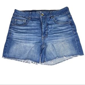 American Eagle Outfitters (AEO) Hi-Rise Shortie Shorts